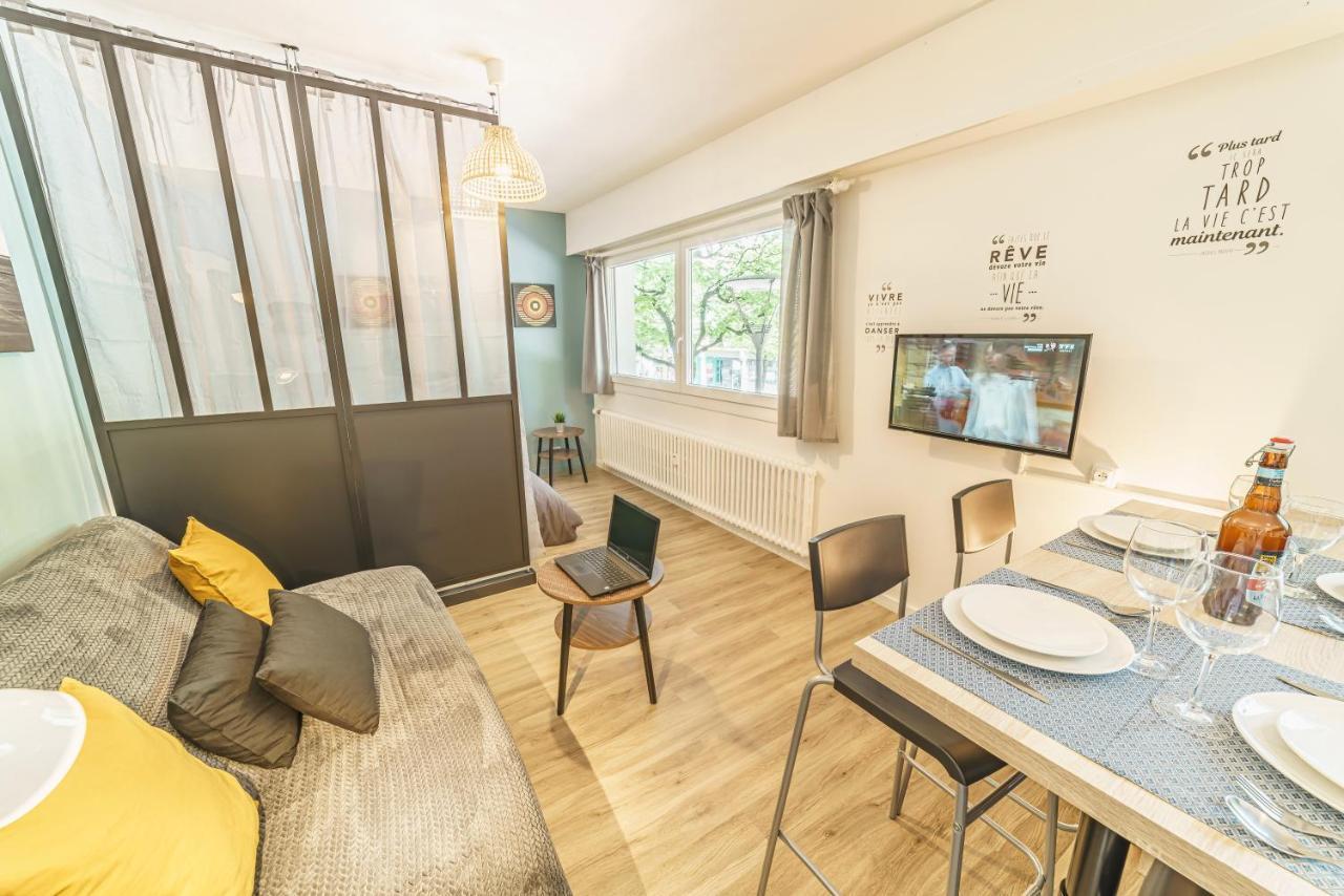 Cosy Studio 108 - Chambery Centre - Stationnement - Gare Екстер'єр фото