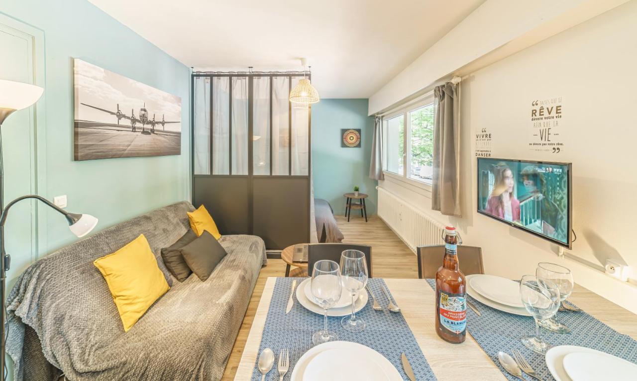 Cosy Studio 108 - Chambery Centre - Stationnement - Gare Екстер'єр фото